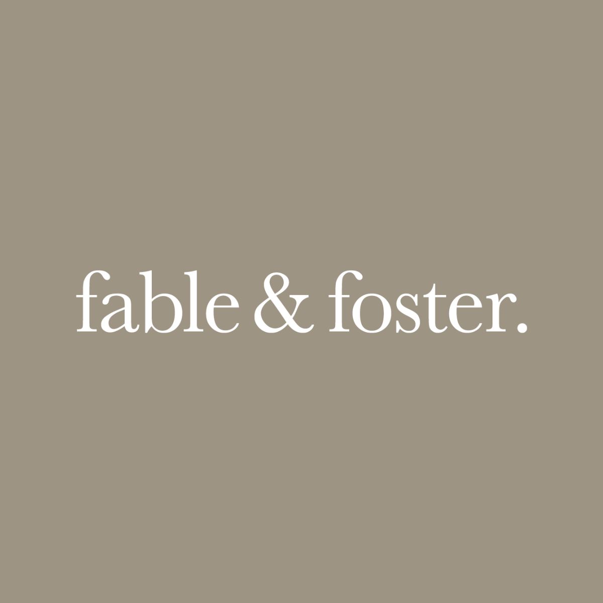 Fable and Foster.