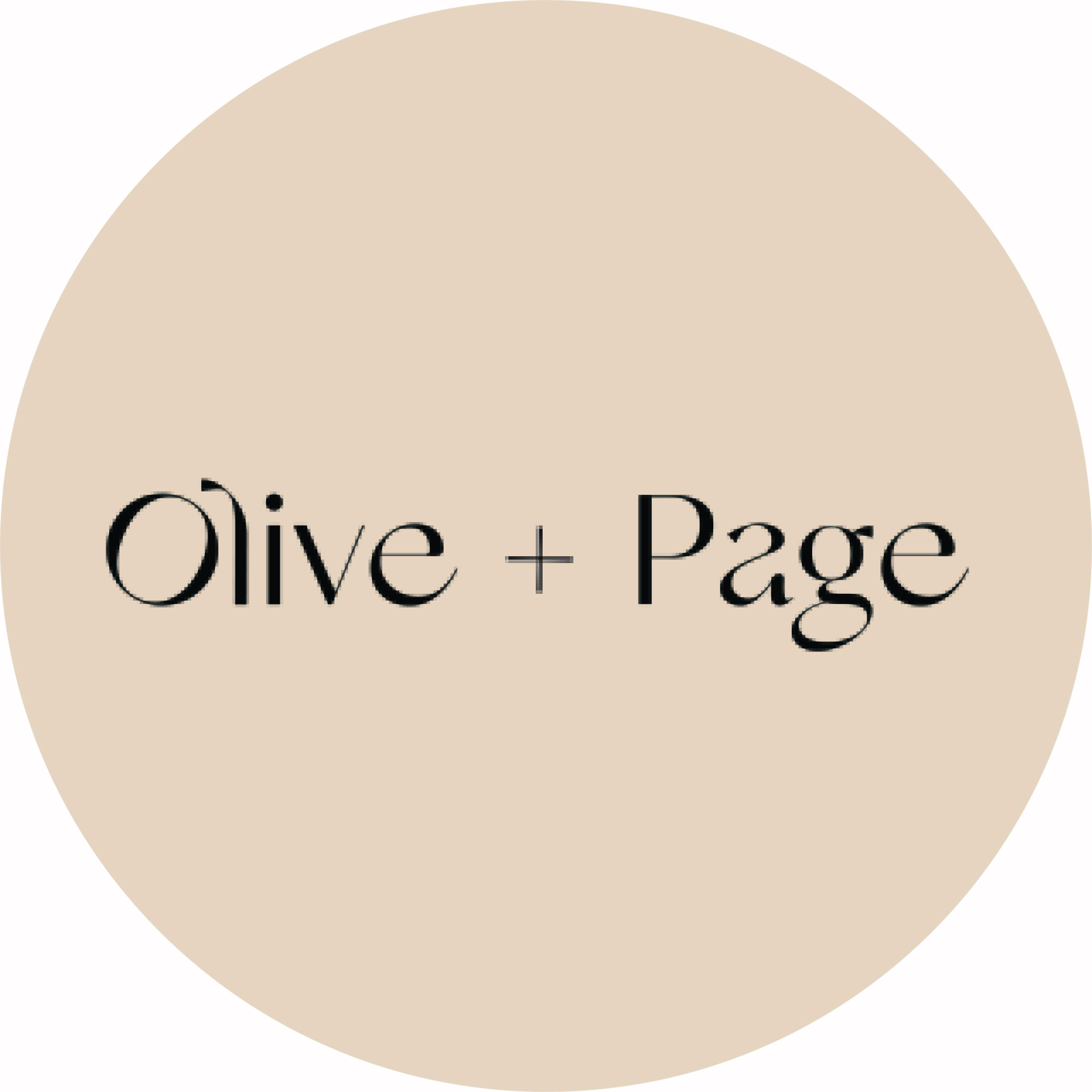 Olive + Page